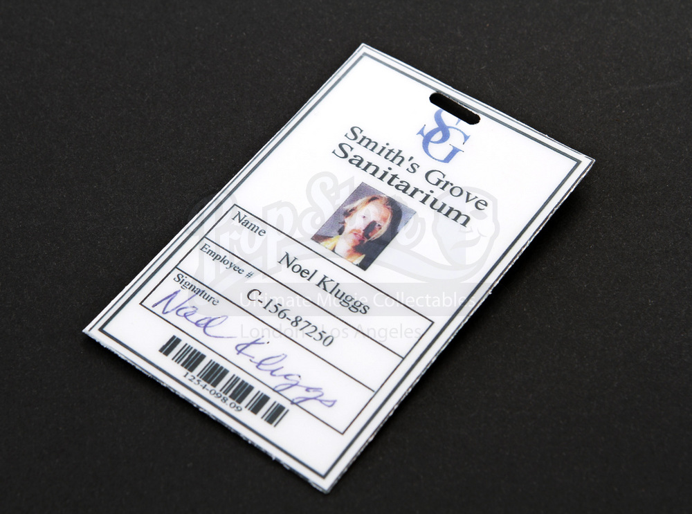 Noel Kluggs (Lew Temple) Sanitarium ID Badge Prop Store Ultimate