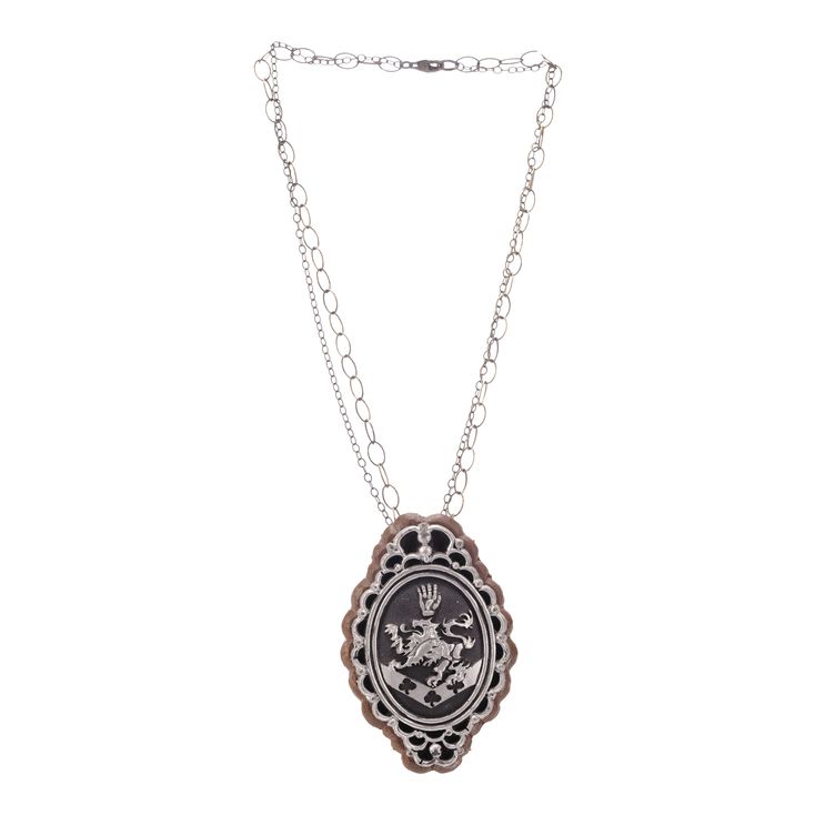Collier Pendentif Rosalie Twilight - Alliage De Zinc, Taille Unique, Unisexe - Bijou Fan Du Film Twilight