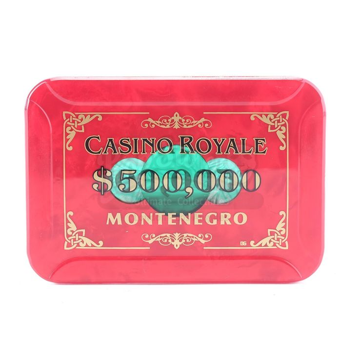 500,000 Casino Royale Chip JAMES BOND CASINO ROYALE (2006)