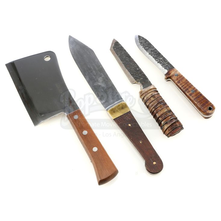 Four John Wicks Antique Fight Assorted Knives JOHN WICK CHAPTER 3 PARABELLUM (2019)