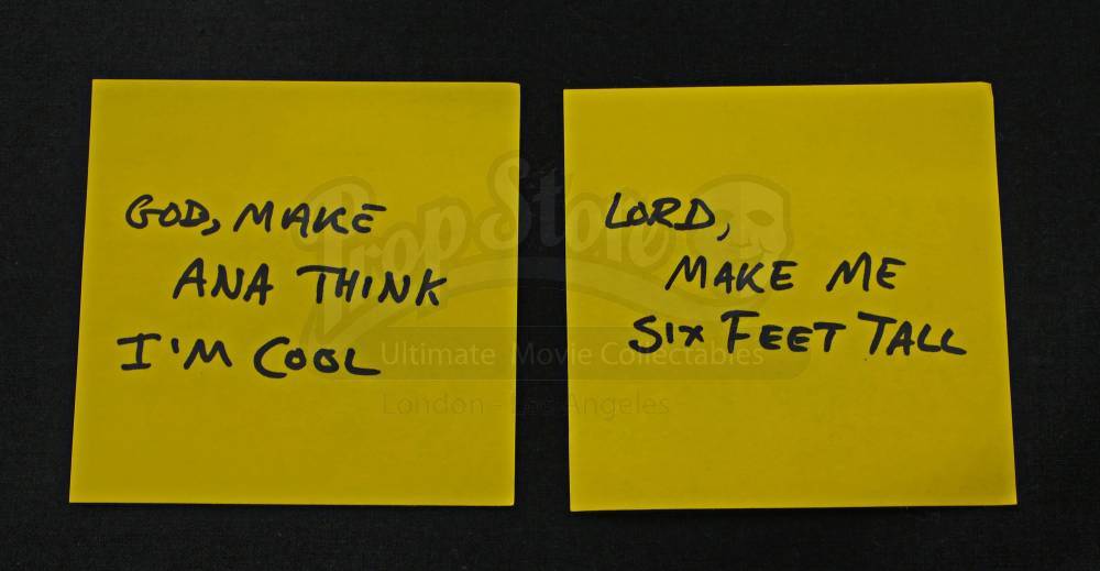 Prayer PostIts Prop Store Ultimate Movie Collectables