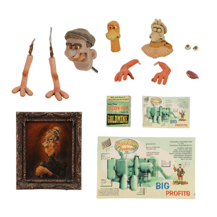 Production-Used Rocky Head, Character Components, In Town Sign, and Mr ...