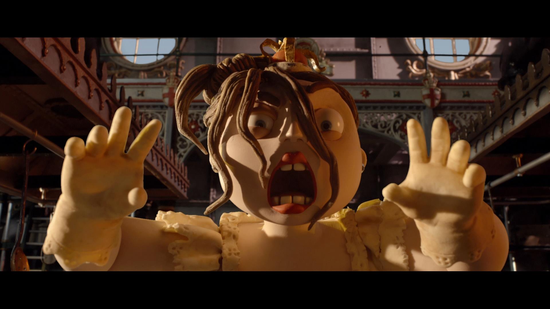 Dishevelled Queen Victoria in Bloomers Original Stop Motion Puppet