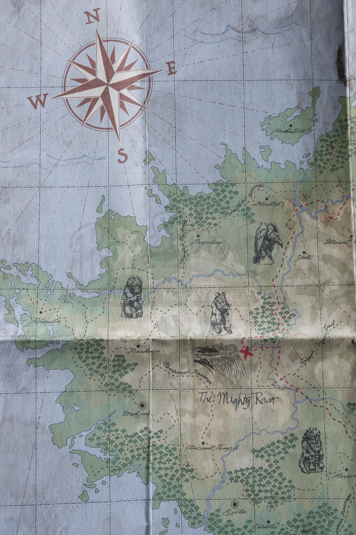 Stage 5 Jumanji Map with Missing Piece JUMANJI TO THE JUNGLE