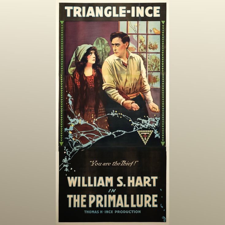 Three Sheet (41 x 79) Very Fine on Linen PRIMAL LURE, THE (1916)