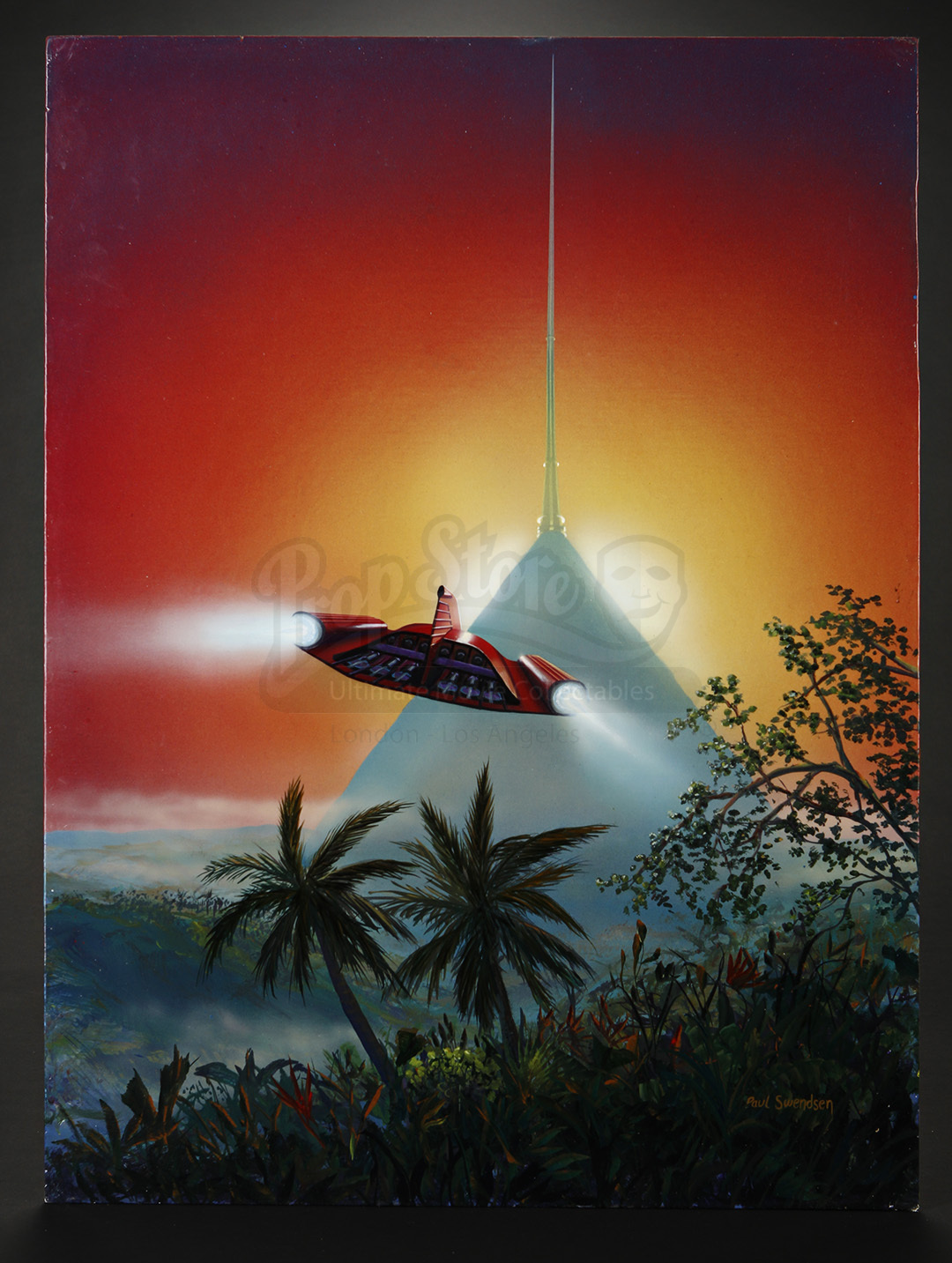 Book Cover Painting Prop Store Ultimate Movie Collectables