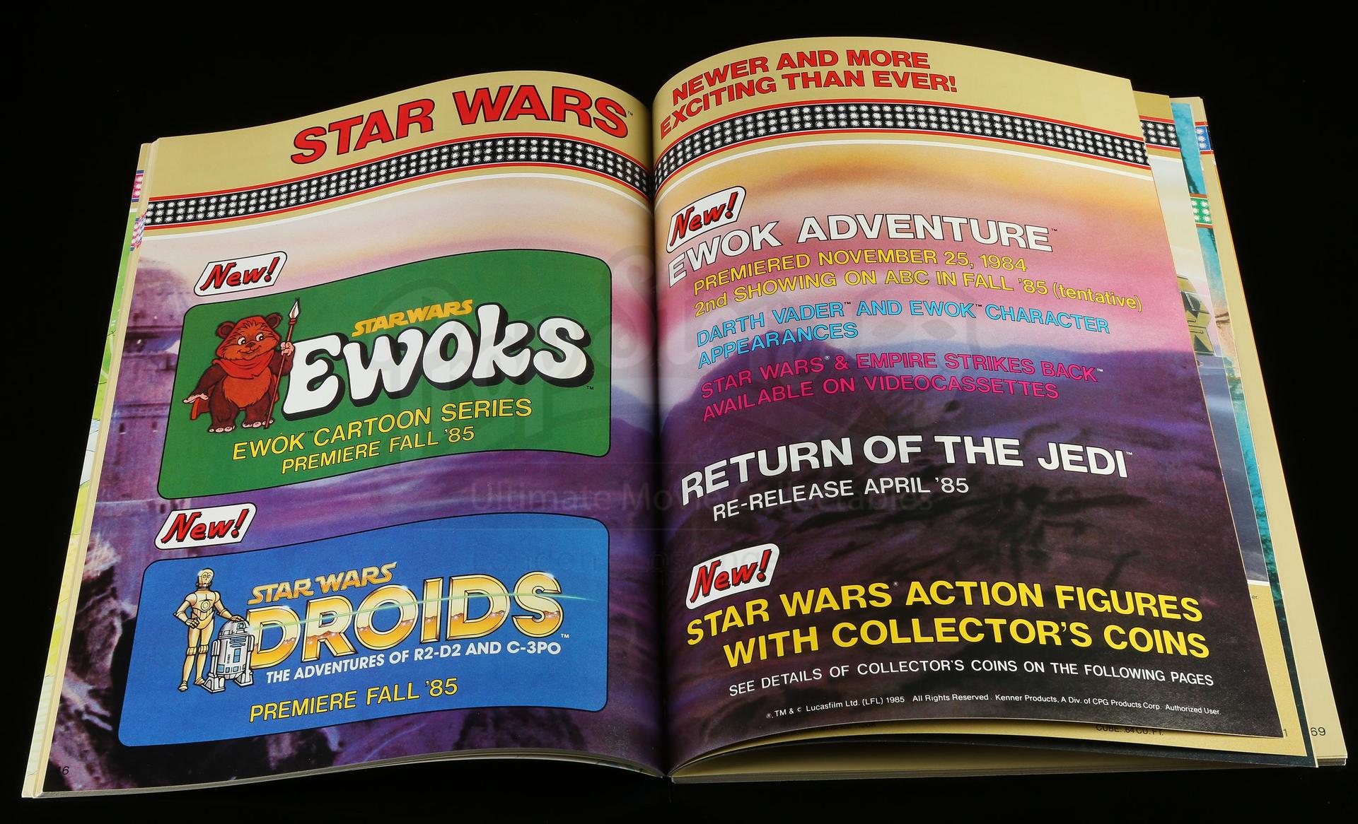 Kenner 1985 Toy Fair Catalog Propstore Find Your Extraordinary