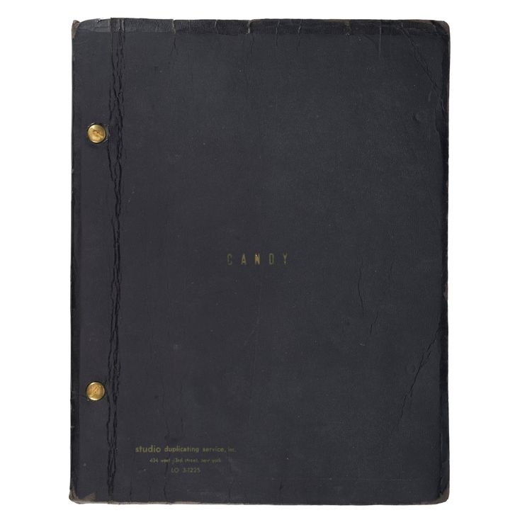 First Draft Calligraphy 472. First Draft Script (9 x 11.5 ); Belonging to Director Frank Perry ...
