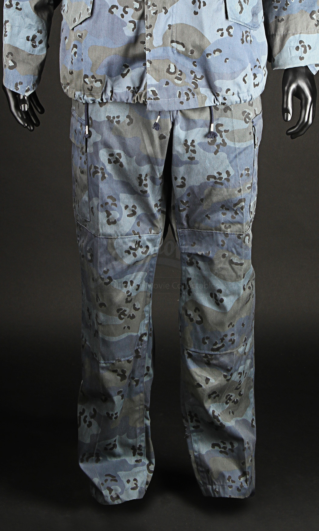 Blue Camouflage Costume Prop Store Ultimate Movie Collectables