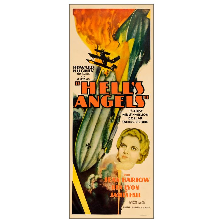 189. Insert (14 x 36 ); Very Fine- Folded ### HELL'S ANGELS (1930)