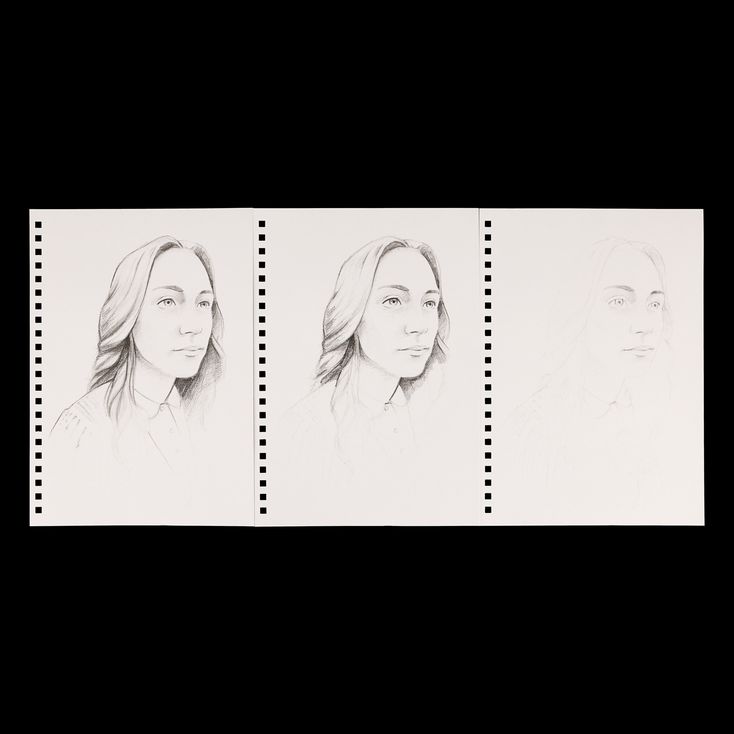 Franks (Caleb Landry Jones) Sketches of Eleanor (Saoirse Ronan