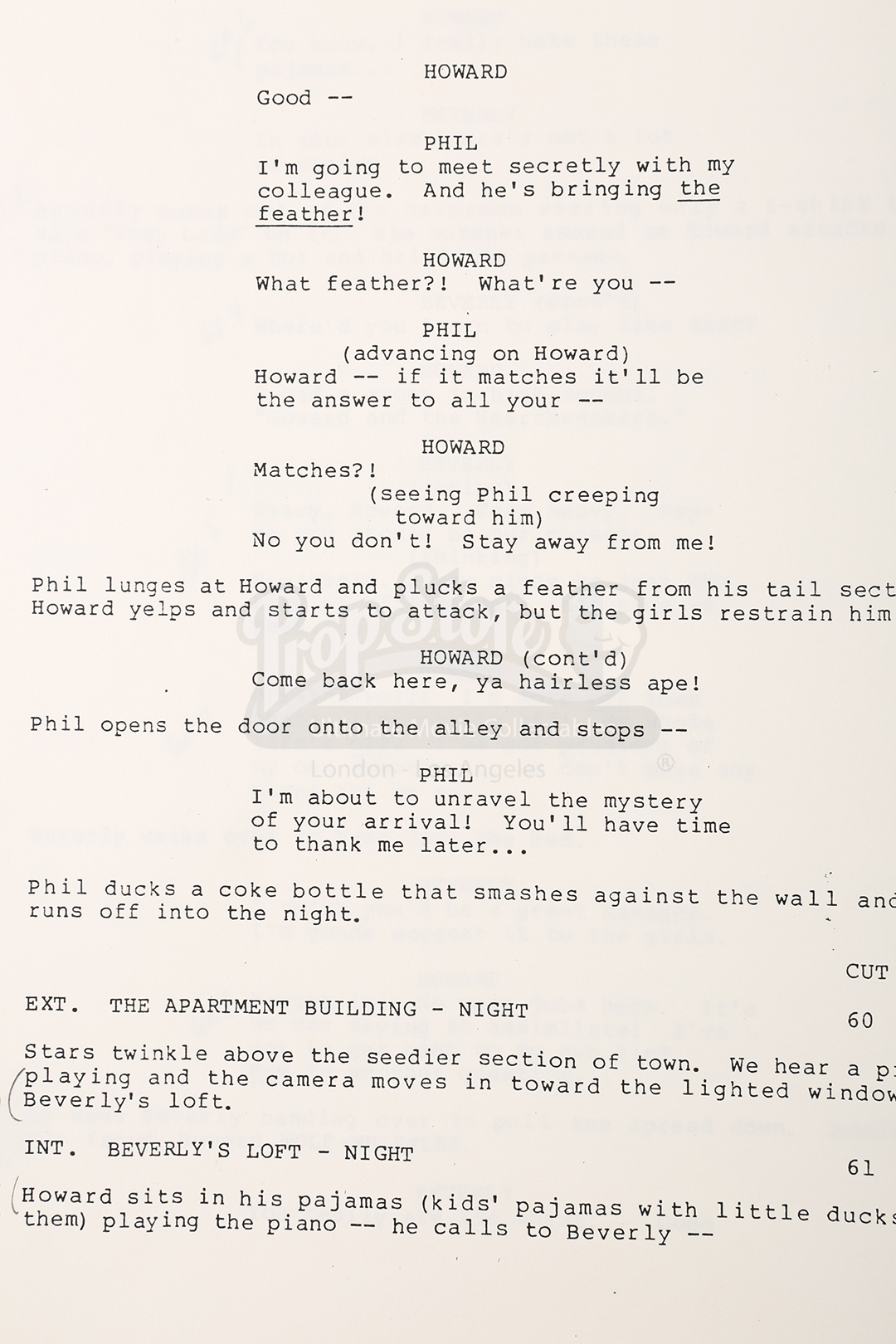 Script Papers with Art Department Copies | Prop Store - Ultimate Movie ...