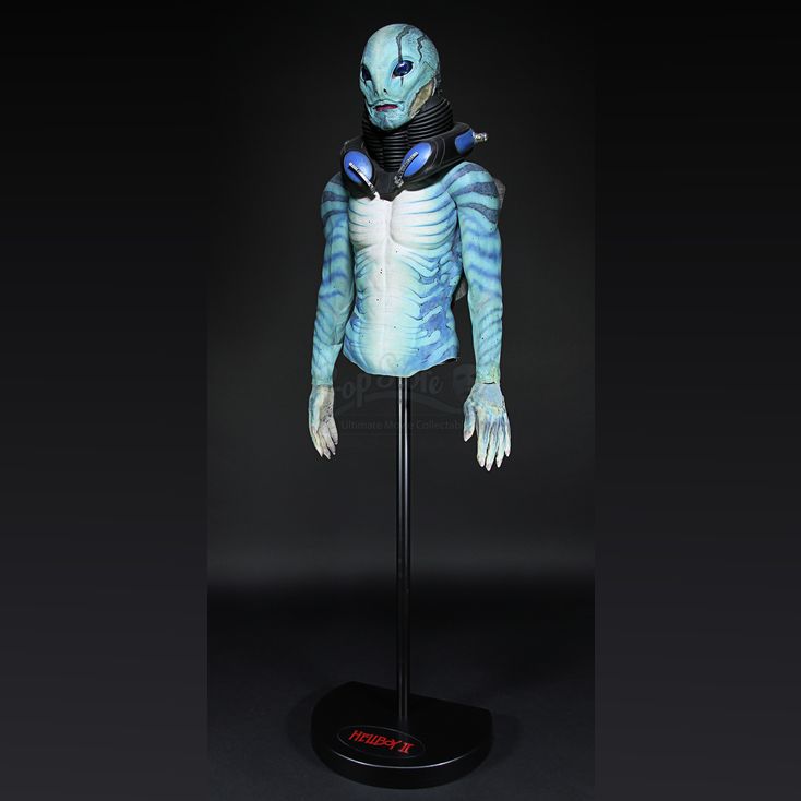 Abe Sapien (Doug Jones) Torso Head Display HELLBOY II THE GOLDEN ARMY (2008)