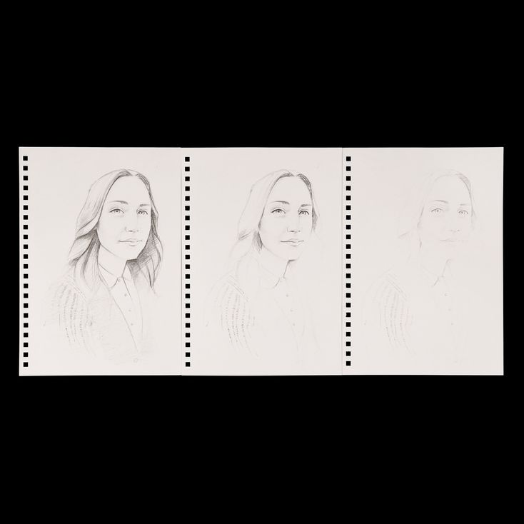 Franks (Caleb Landry Jones) Sketches of Eleanor (Saoirse Ronan