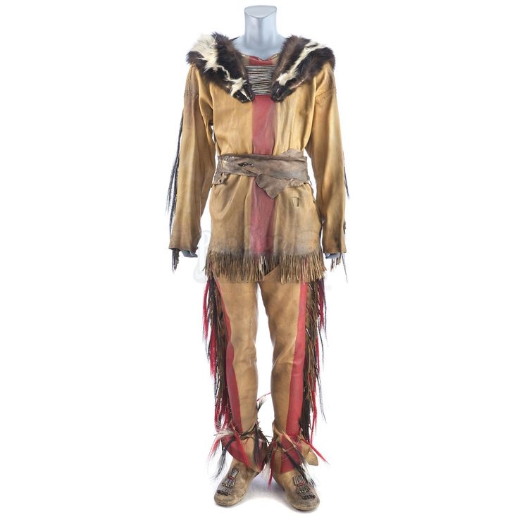 Native American Chiefs Stunt Battle Costume BALLAD OF BUSTER SCRUGGS