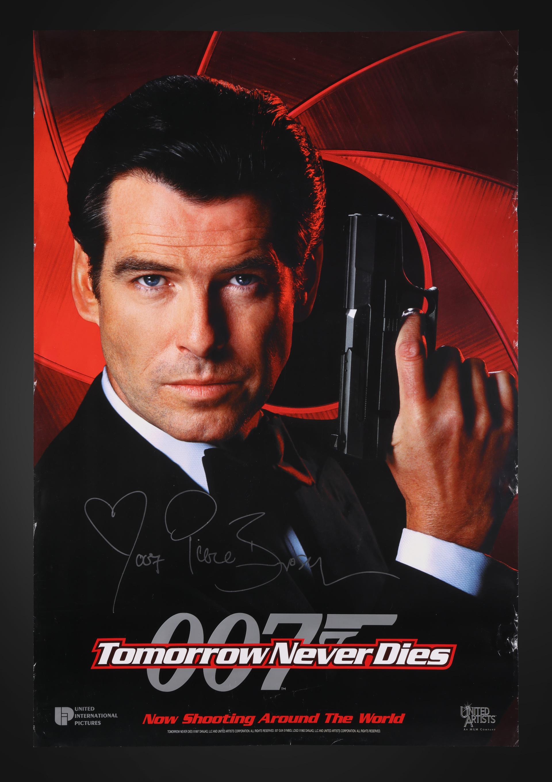 Lot 243 JAMES BOND TOMORROW NEVER DIES 1997 Pierce Brosnan 