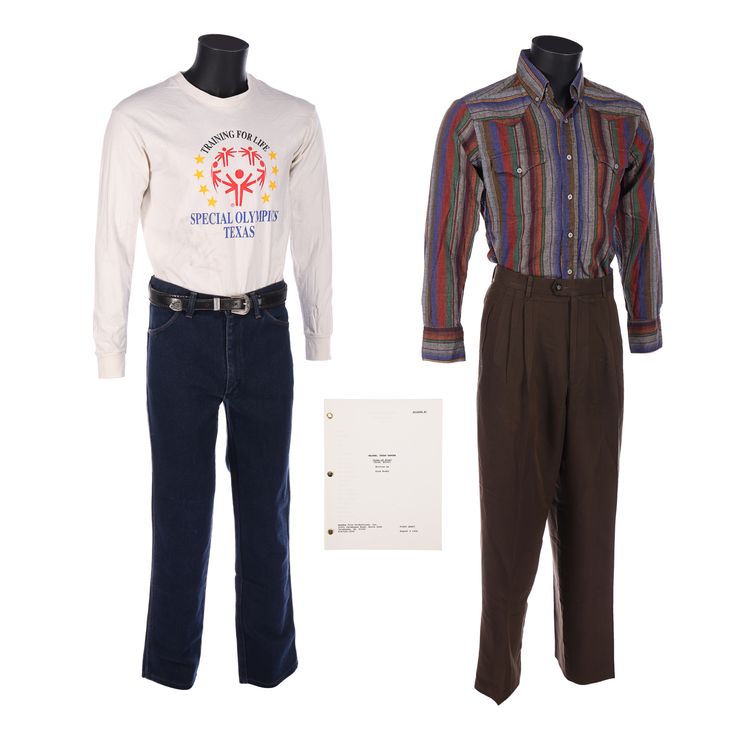Lot 1740 - Pair of Cordell Walkers (Chuck Norris) Costumes and a Script ...