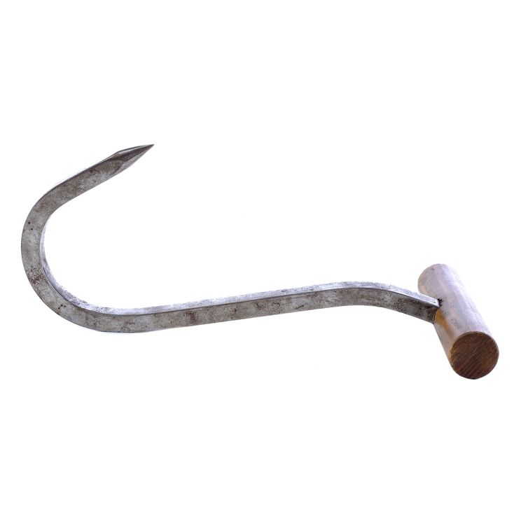 The Fisherman’s metal hook, Lot 173