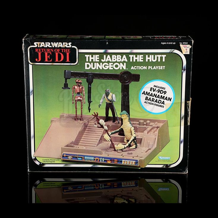 Jabba The Hutt Dungeon Action Playset STAR WARS RETURN OF THE JEDI
