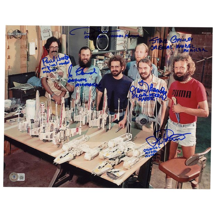 2230. ILM SFX Crew-Autographed Photograph | INDUSTRIAL LIGHT