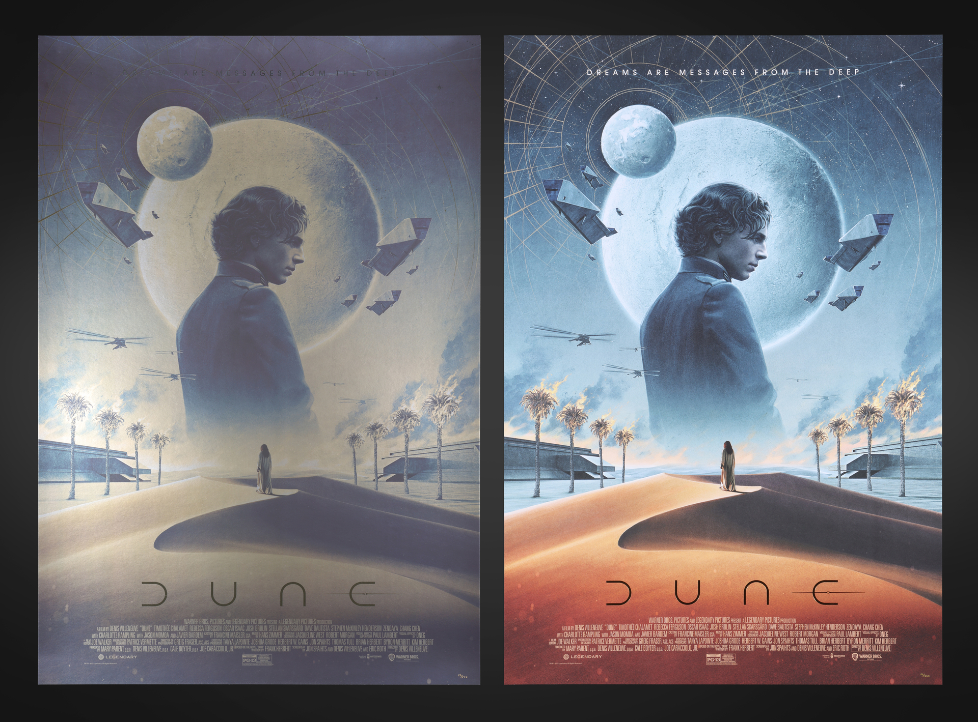 Lot #498 - DUNE (2021) - Two Matching Hand-Numbered Limited Edition ...