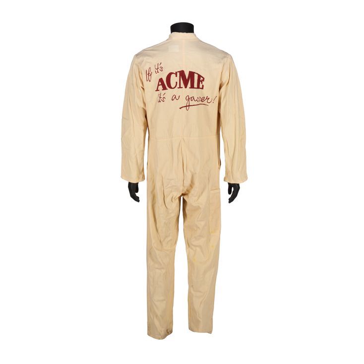 Acme Jumpsuit | WHO FRAMED ROGER RABBIT (1988)