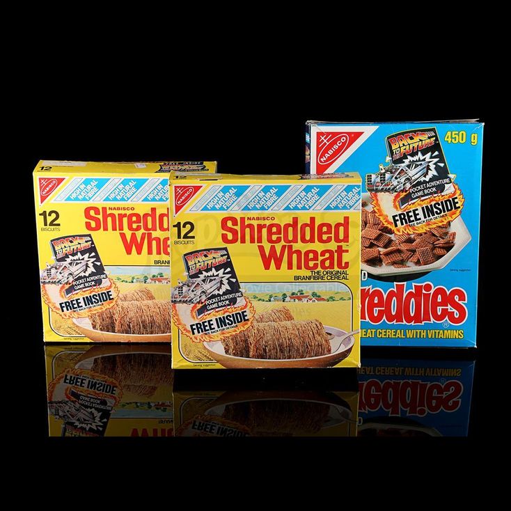 Cereal Boxes BACK TO THE FUTURE (1985)