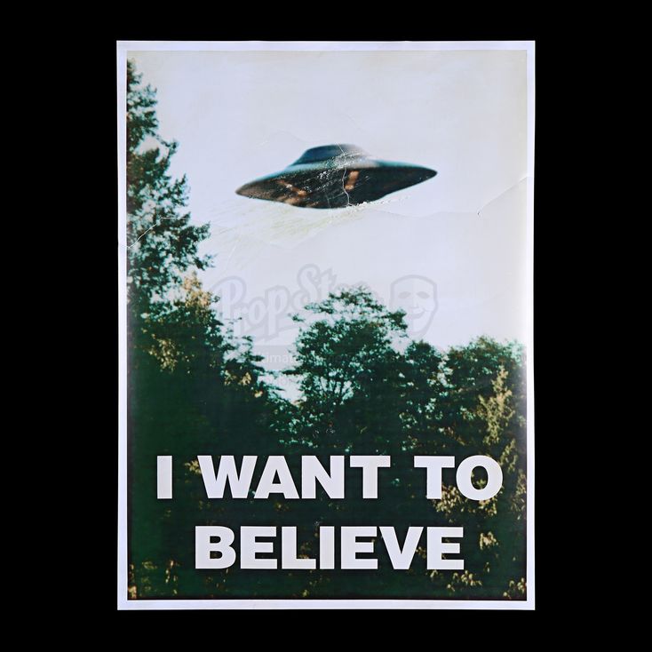 I Want to Believe Poster | X-FILES, THE (T.V. SERIES, 1993 - 2002)