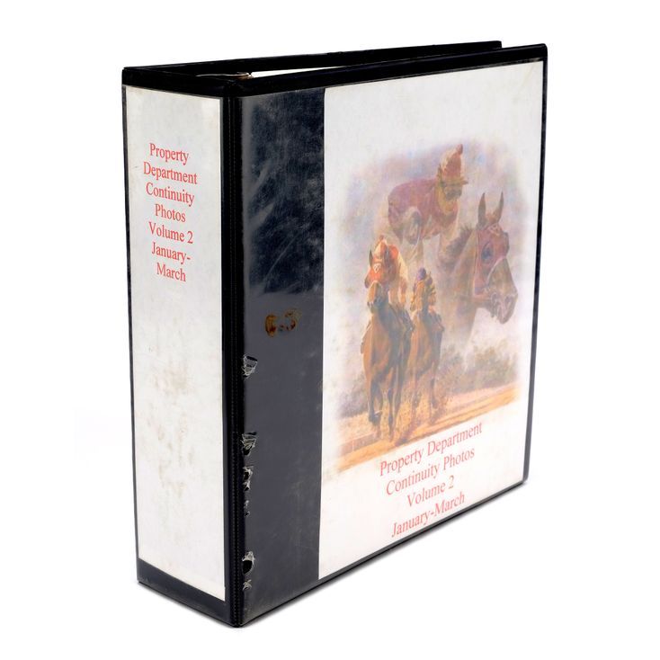 276. Continuity Binder | SEABISCUIT (2003)