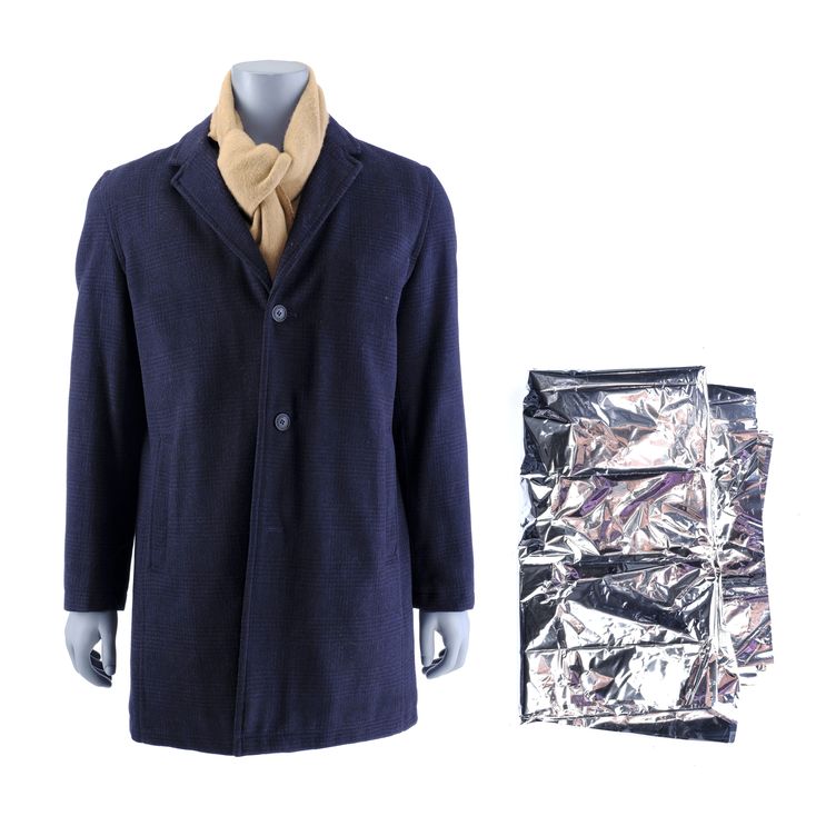 Lot 86 Charles McGill (as played by Michael McKean) Coat and Scarf with