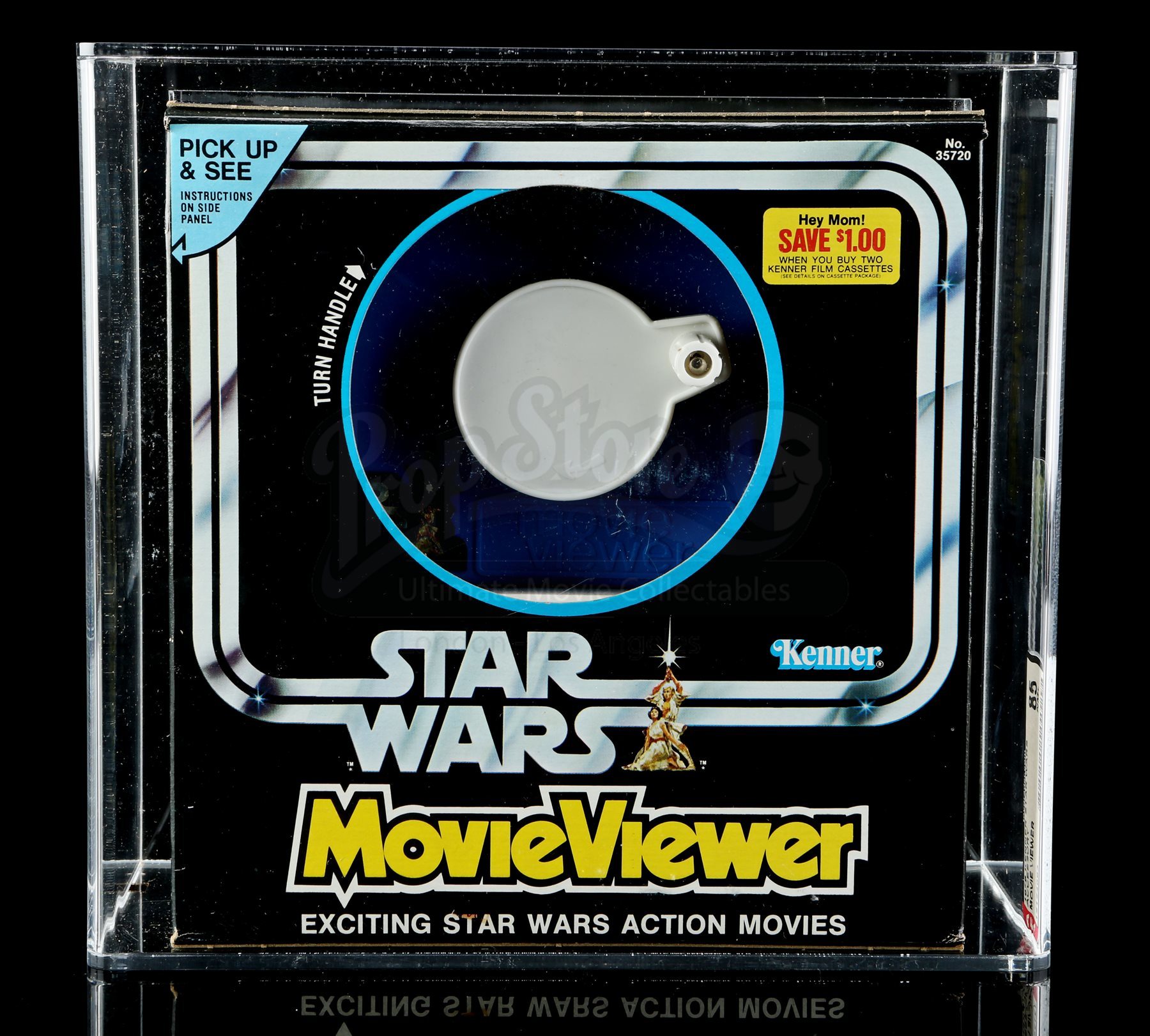 Lot 6 Star Wars Movie Viewer AFA 85