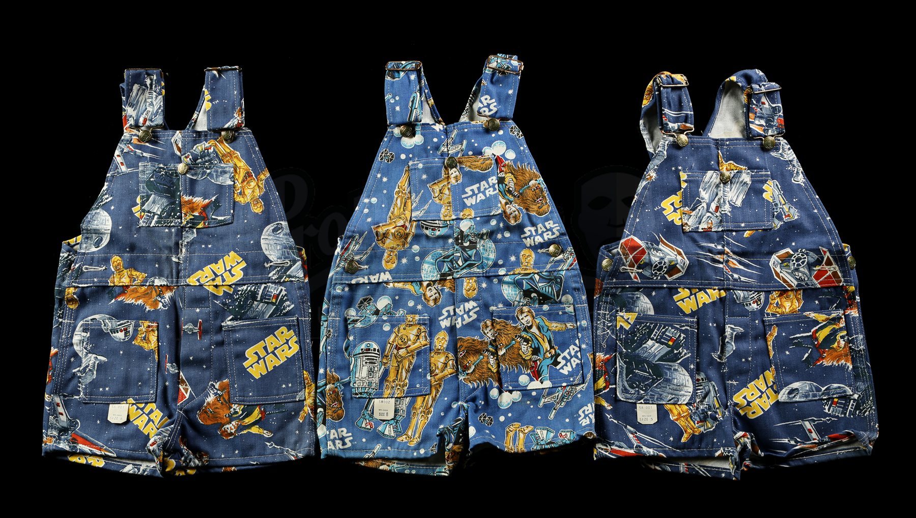 Lot # 627 - Toddler Short-Pant Overalls - 3 Styles