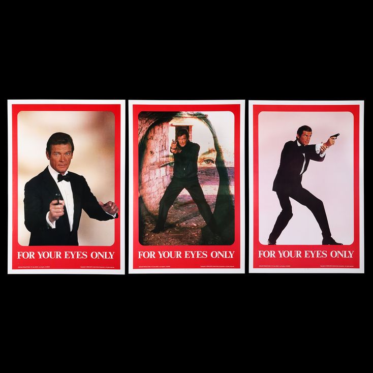 CarterJones Collection Three US Grezon Commercial Posters, 1981