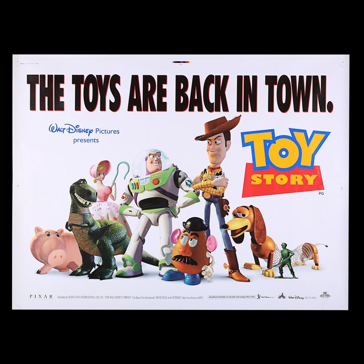 90s 当時物 TOY STORY UK版 ポスター パネル 90s 当時物 TOY STORY UK