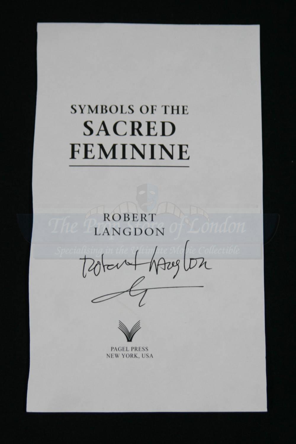 symbols of the sacred feminine by robert langdon