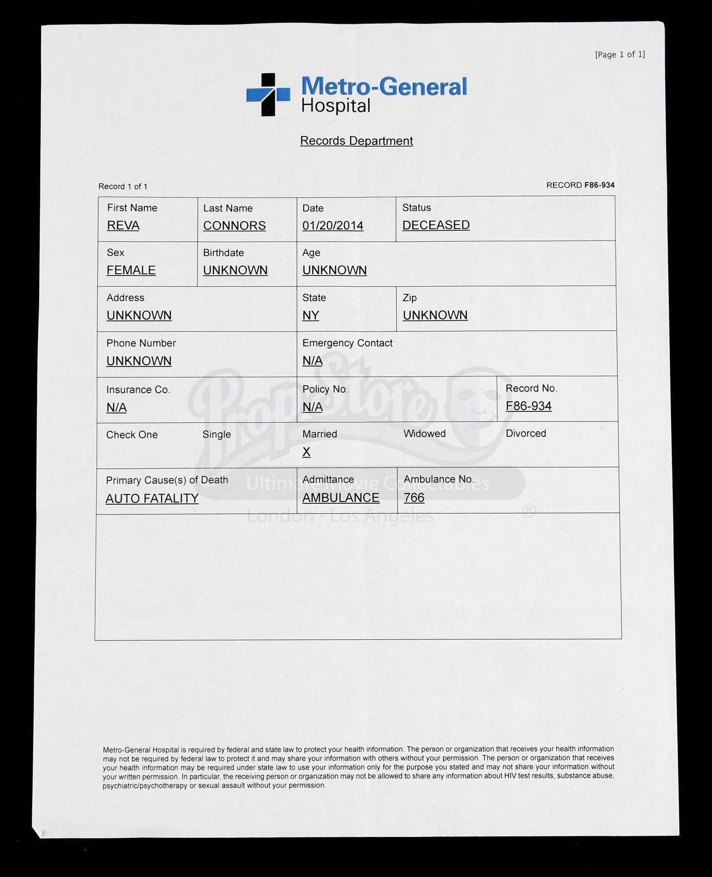 Rochester General Medical Records - 47vdtmd