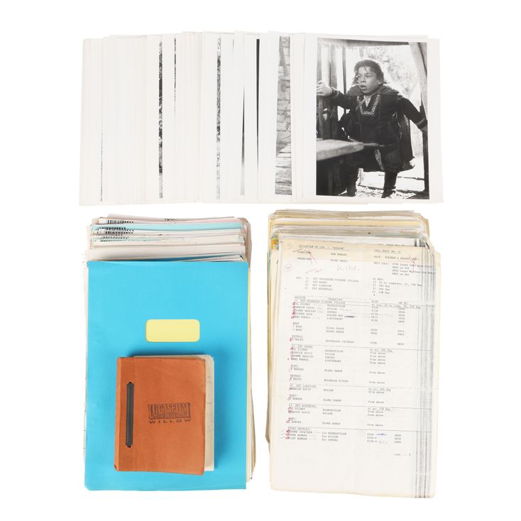 Lot # 1823: WILLOW (1988) - Production-used Scripts
