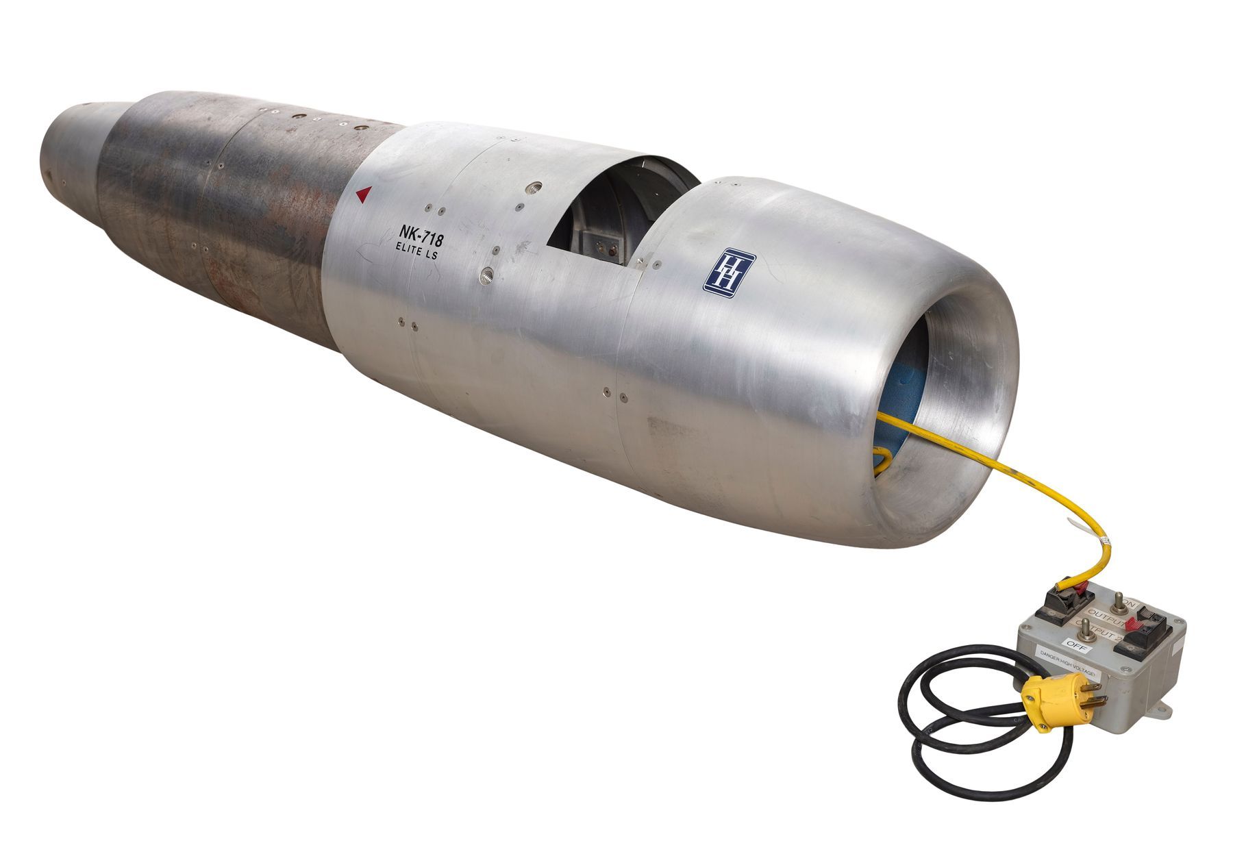 Jet Engine Elf 138. Santa's (Ed Asner) Pyro Special Effects Kringle 3000 Sleigh Jet ...