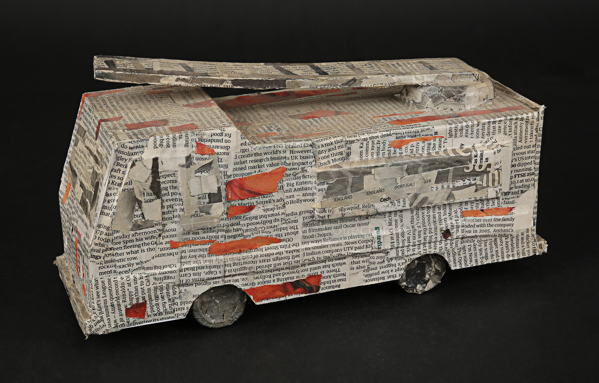 Light-Up Paper Mache Cars | Prop Store - Ultimate Movie Collectables