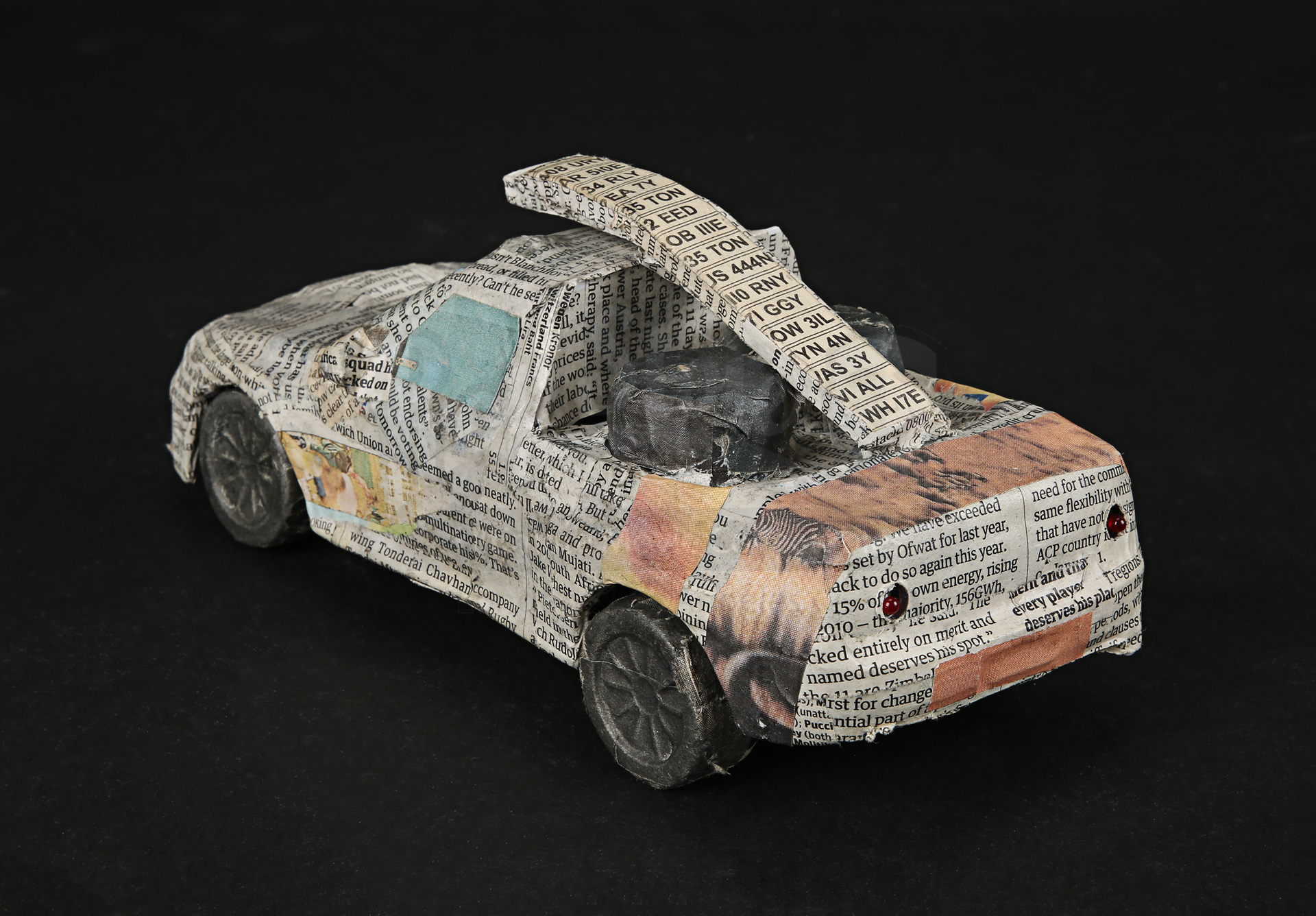 Light-Up Paper Mache Cars | Prop Store - Ultimate Movie Collectables