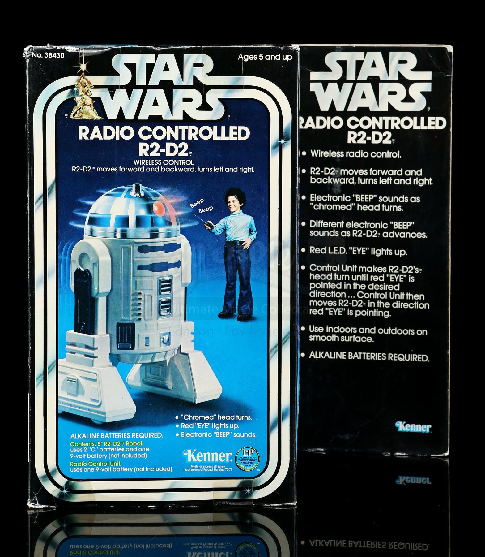 Lot # 1: Radio-Controlled R2-D2 8 Figure - Sealed [Kazanjian Collection]