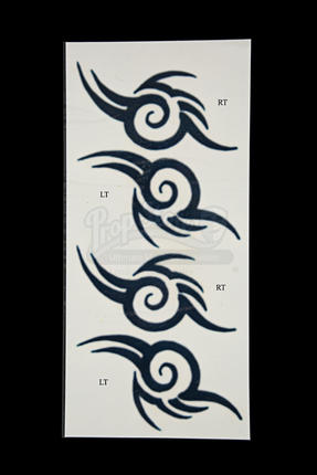 Blade (Wesley Snipes) Tattoo Body Transfers | Prop Store - Ultimate Movie Collectables
