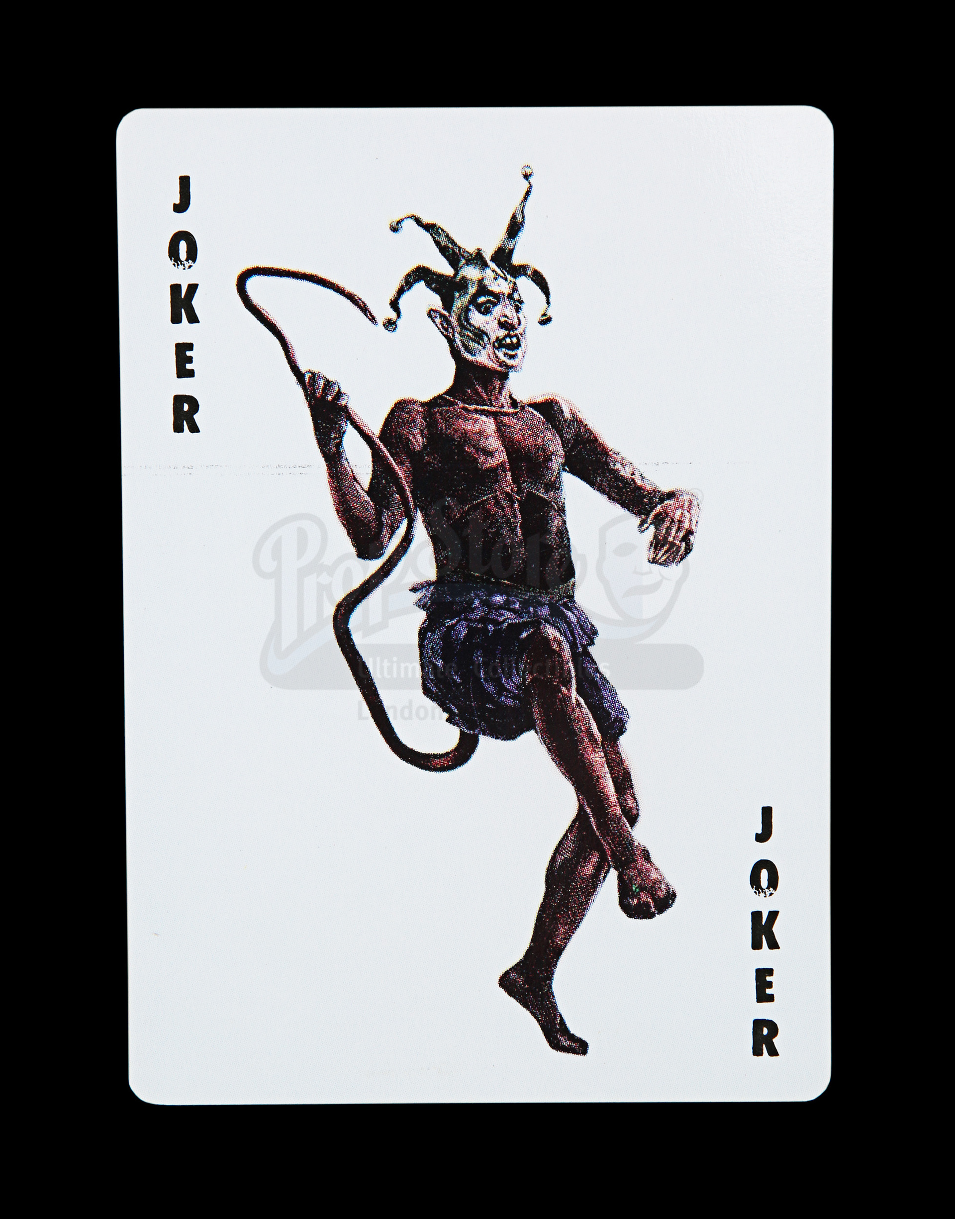 Joker Card Jester With A Tail Prop Store Ultimate Movie Collectables