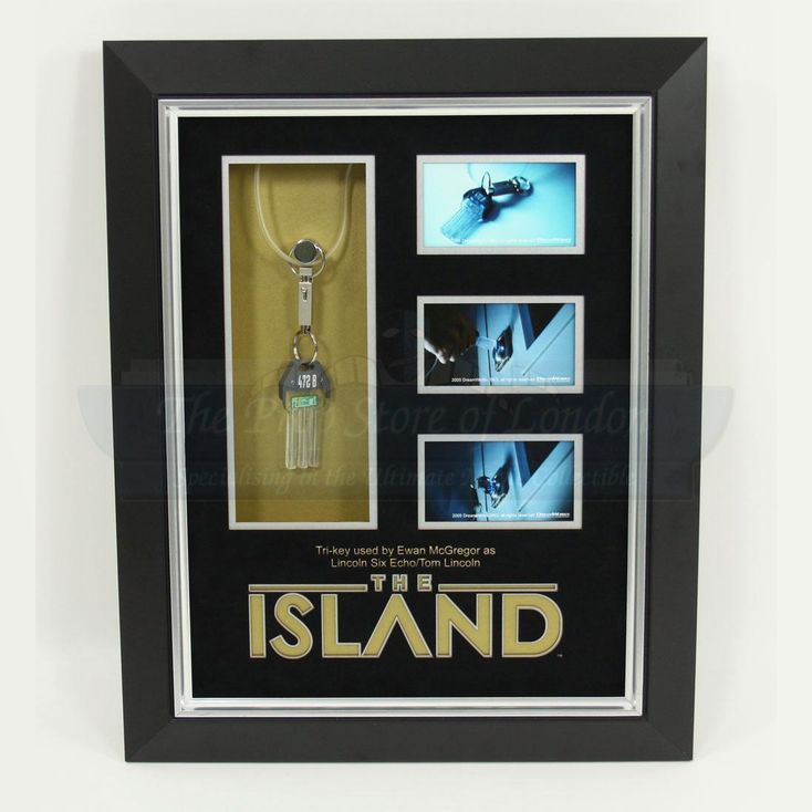 Lincoln Six Echo (Ewan McGregor) Tri Key Display ISLAND, THE