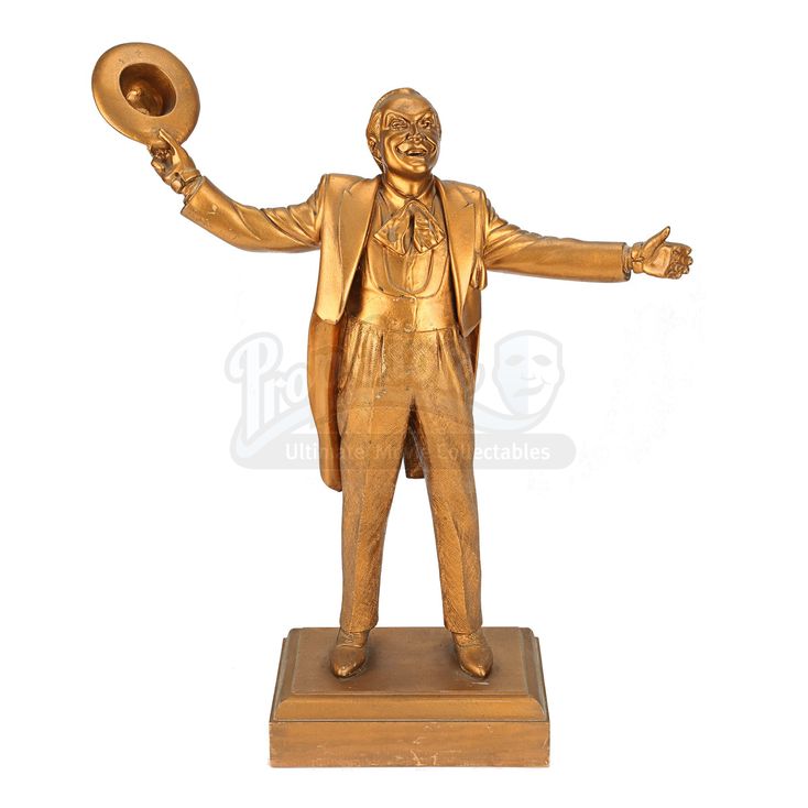 GoldPainted Joker Statue Crew Gift BATMAN (1989)