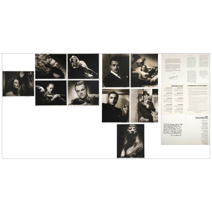 Lot 37 - Hand-Numbered Limited Edition Portfolio Photos (10) with ...