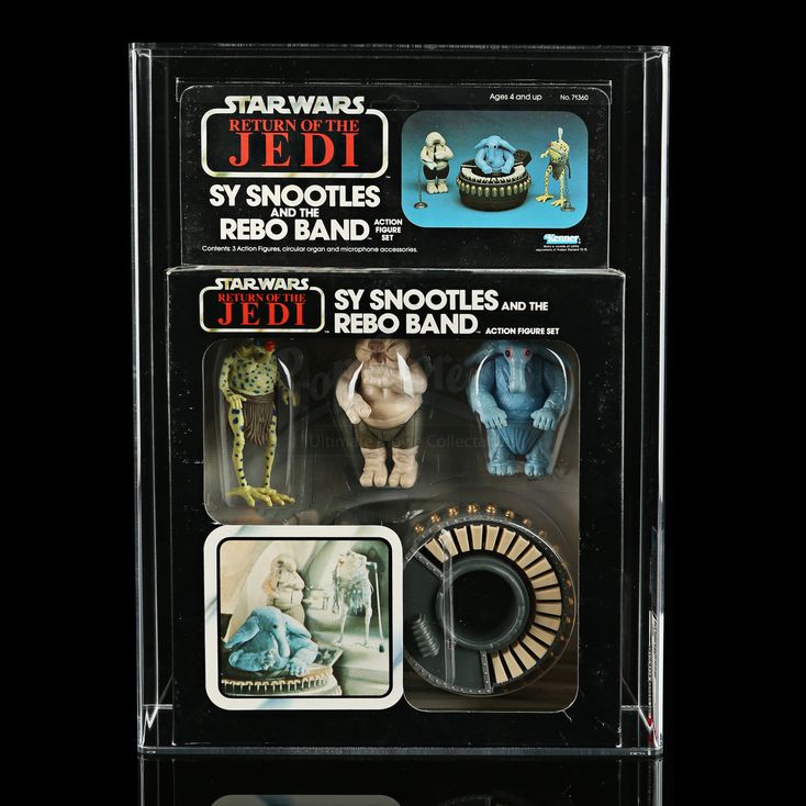 Sy Snootles And The Rebo Band ROTJ77 AFA 80 | STAR WARS TOYS