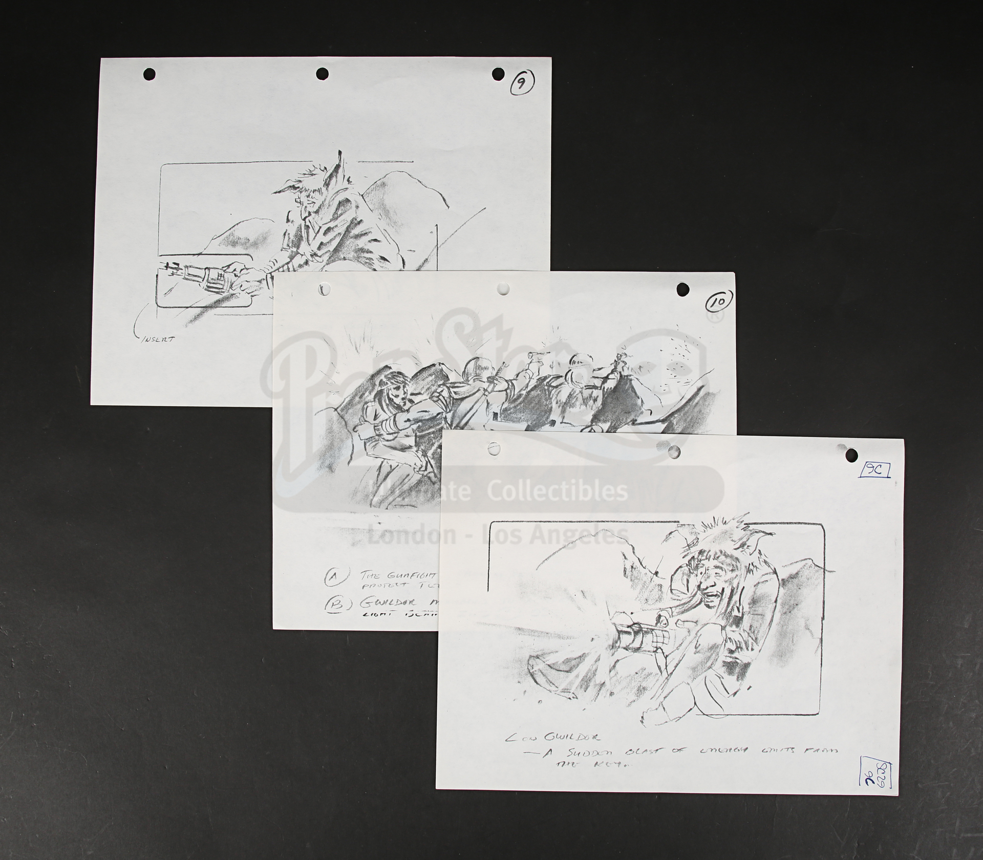 Original Production-Used Storyboard Set - Gwildor ...