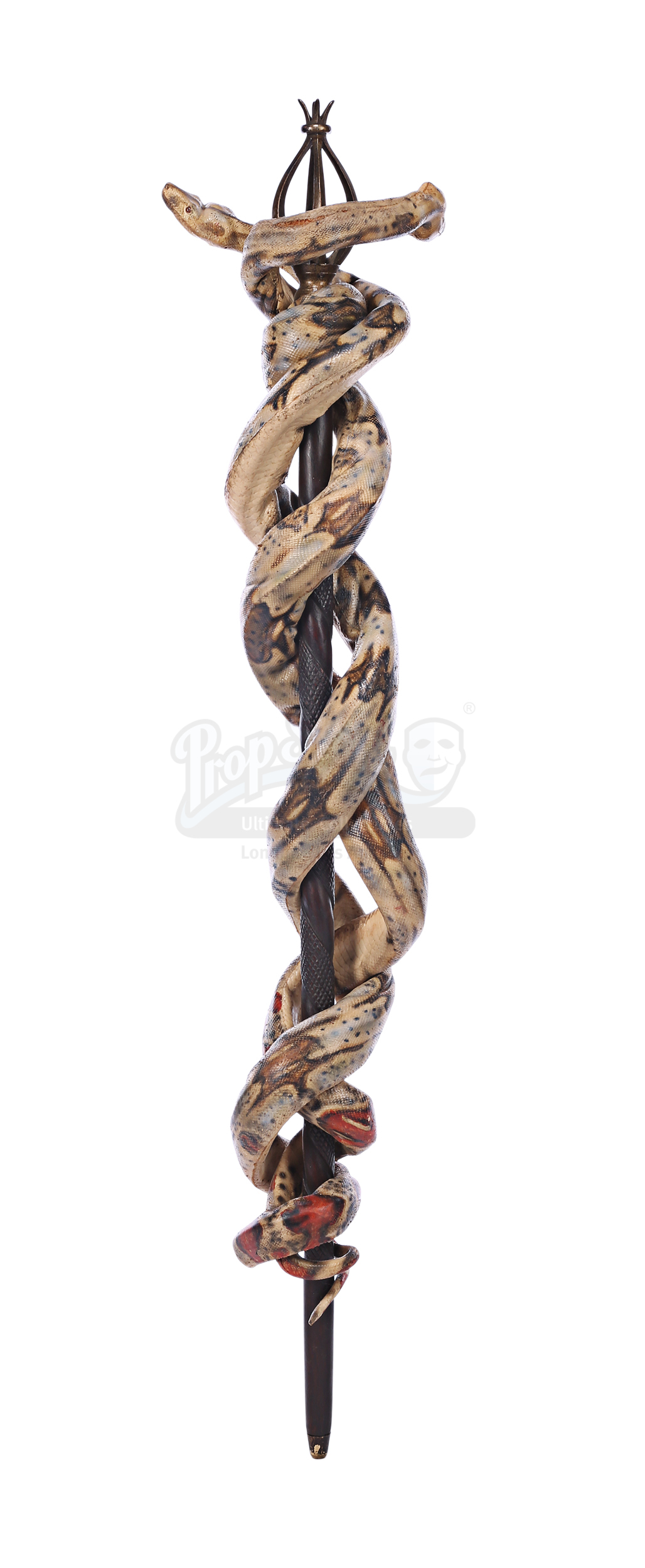 SnakeWrapped Ritual Staff Prop Store Ultimate Movie Collectables