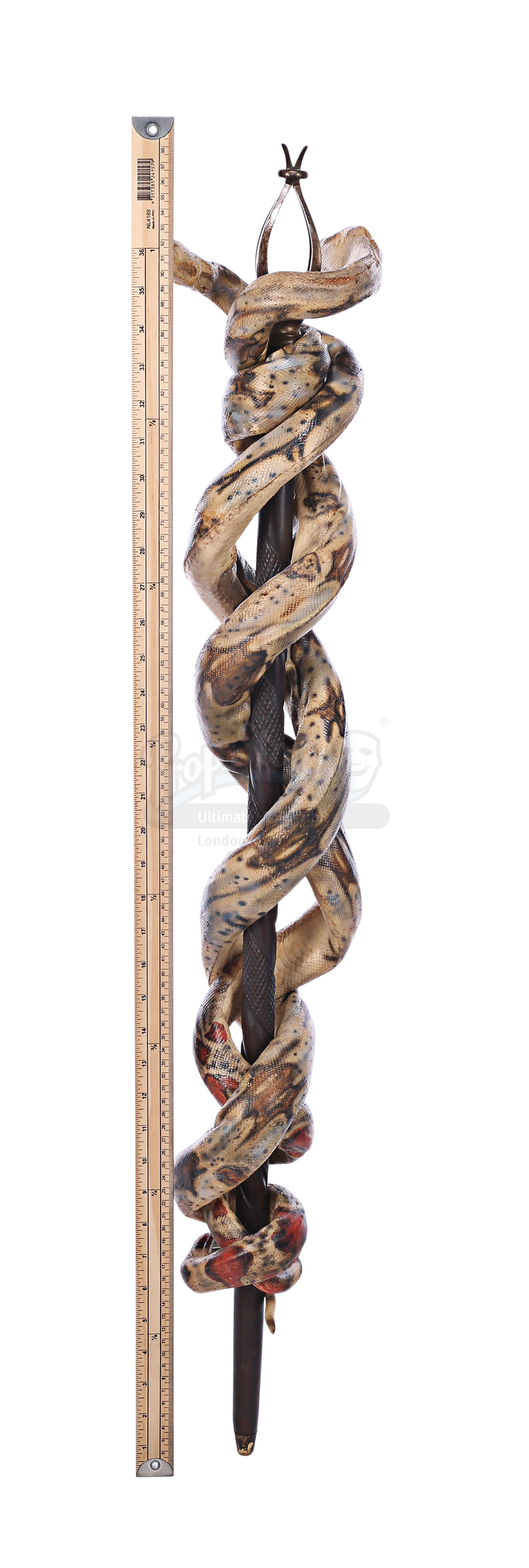 SnakeWrapped Ritual Staff Prop Store Ultimate Movie Collectables